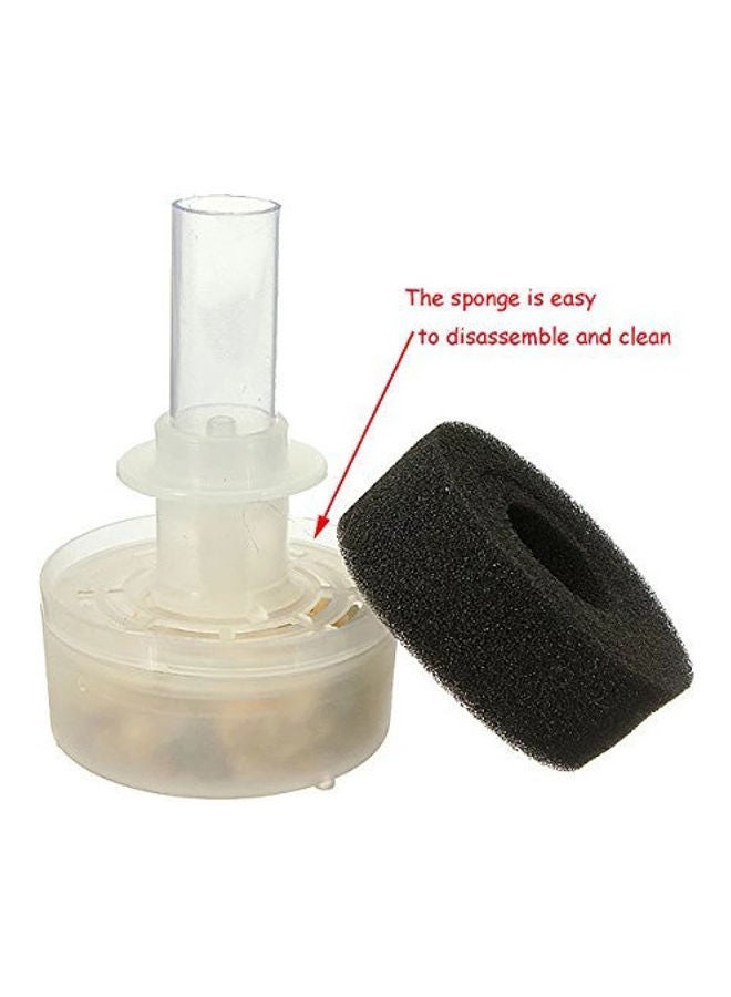 XinYou Biochemical Sponge Aquarium Filter Black/Clear 8cm  - Image 4