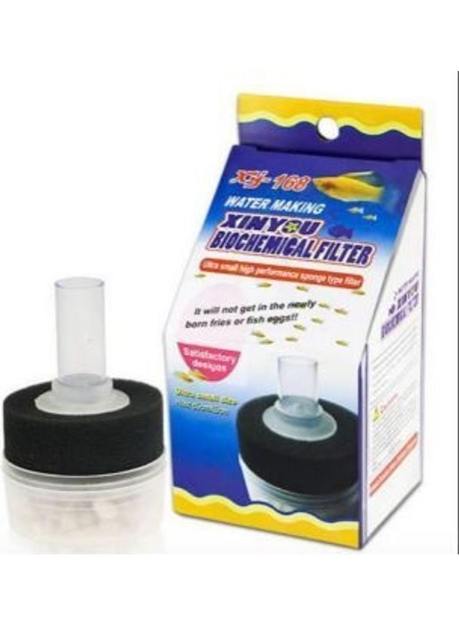 XinYou Biochemical Sponge Aquarium Filter Black/Clear 8cm  - Image 5