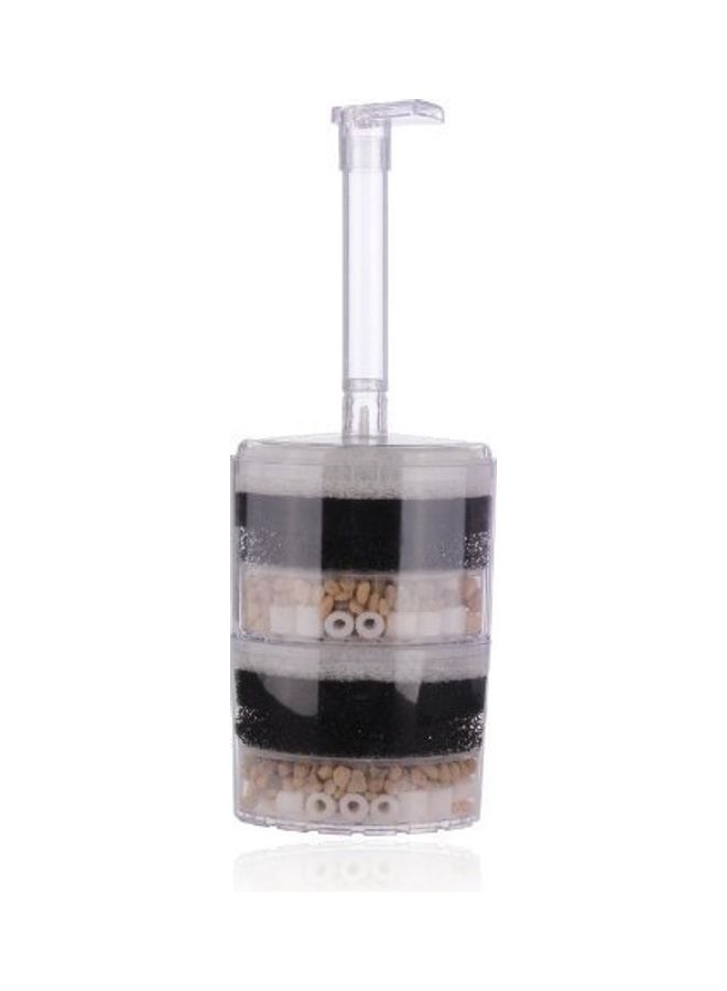 XinYou Internal Corner Aquarium Filter Clear/Black/Beige 28cm  - Image 5