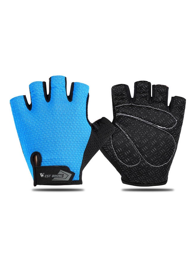 WEST BIKING Half Fingers Cycling Gloves M - Image 1