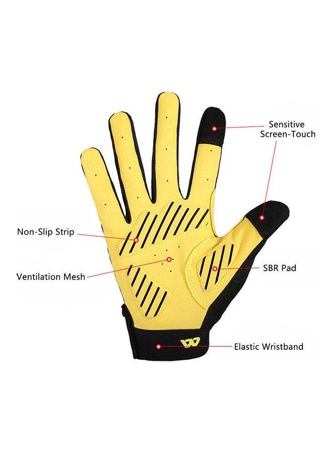 ويست بايكنج زوج قفازات جيدة التهوية مناسبة لركوب الدراجات M - Image 2