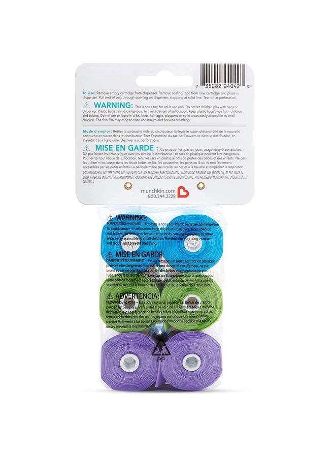 Munchkin Arm And Hammer Diaper Bag Refills, 72 Count  - Image 4