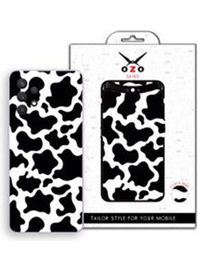 Camouflage Skin For Samsung Galaxy A32 Black/White - Image 1