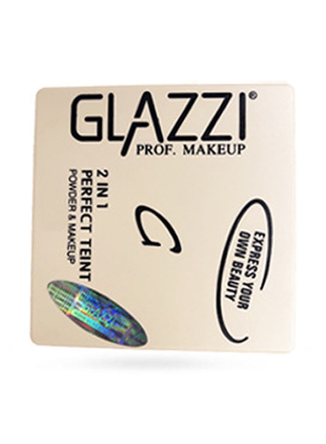 جلازي بودرة مضغوطة 2 في 1 لتثبيت المكياج رقم 36 . بني - Image 3