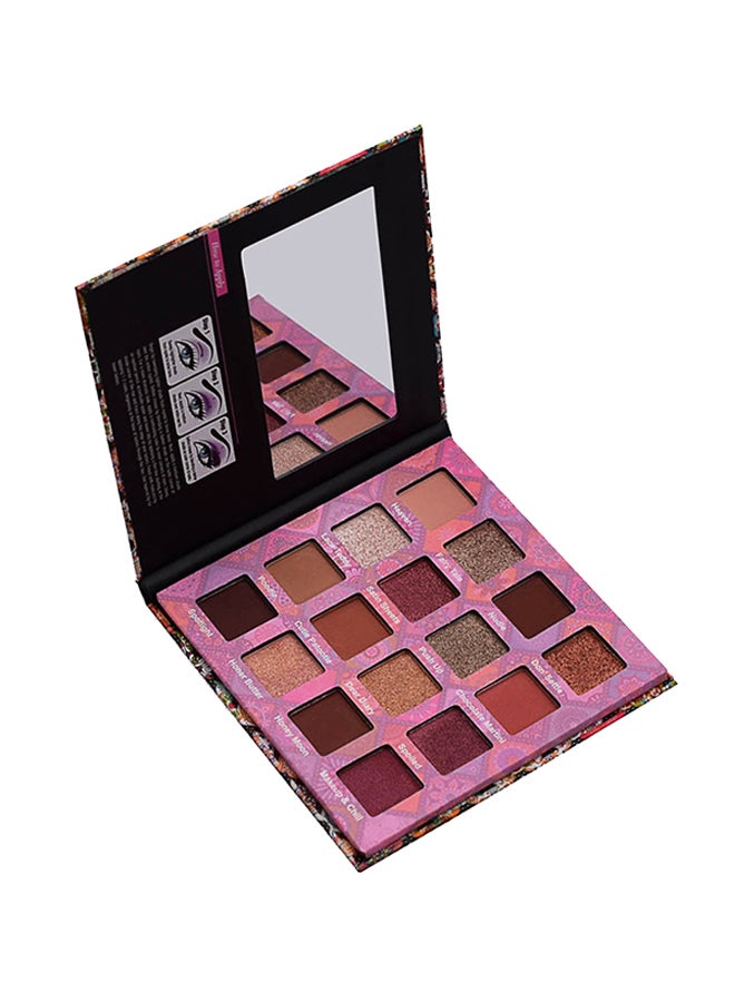 جلازي علبة ظل عيون مكونة من 16 لون Gz-16 - Image 1