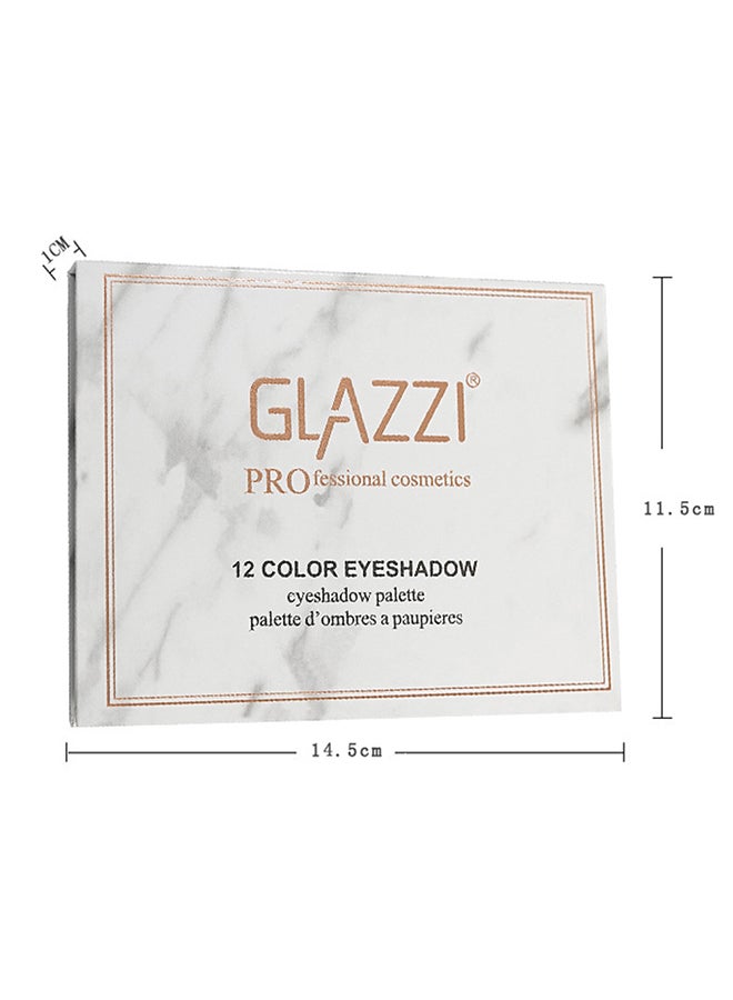 جلازي علبة ظلال عيون مكونة من 12 لوناً متعدد الألوان - Image 3