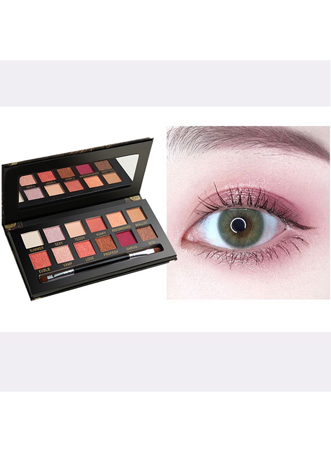 جلازي علبة ظلال عيون أنيمال بألوان لامعة وغير لامعة مكونة من 12 لونا إيجل بلايت - Image 4