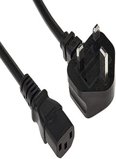 Generic 3-Pin Power Cable For Computer Black/Red  - Image 2