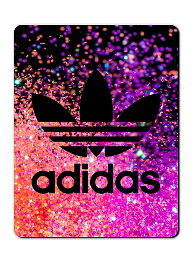 Theodor Adidas Colouful Smooth Surface Printed Anti-Slip Mousepad Multicolour