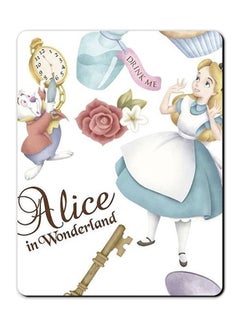 Alice In Wonder Smooth Surface Printed Anti-Slip Mousepad Multicolour