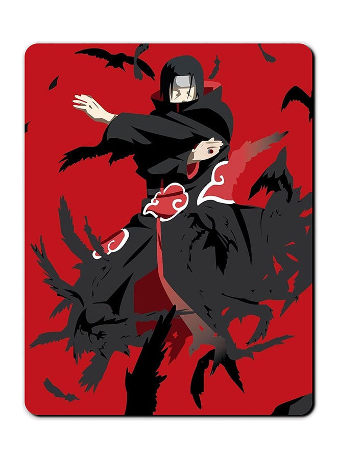 Theodor Anime Naruto 1 Smooth Surface Printed Anti-Slip Mousepad Multicolour