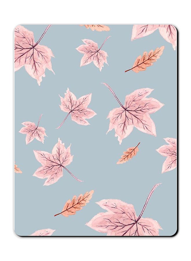 Theodor Autum Leaves Smooth Surface Printed Anti-Slip Mousepad Multicolour