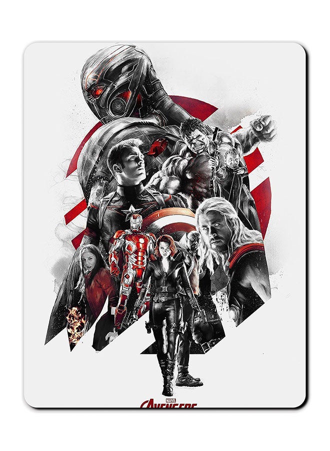 Theodor Avengers A Smooth Surface Printed Anti-Slip Mousepad Multicolour