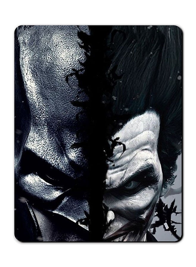 Theodor Batman And Joker Smooth Surface Printed Anti-Slip Mousepad Multicolour