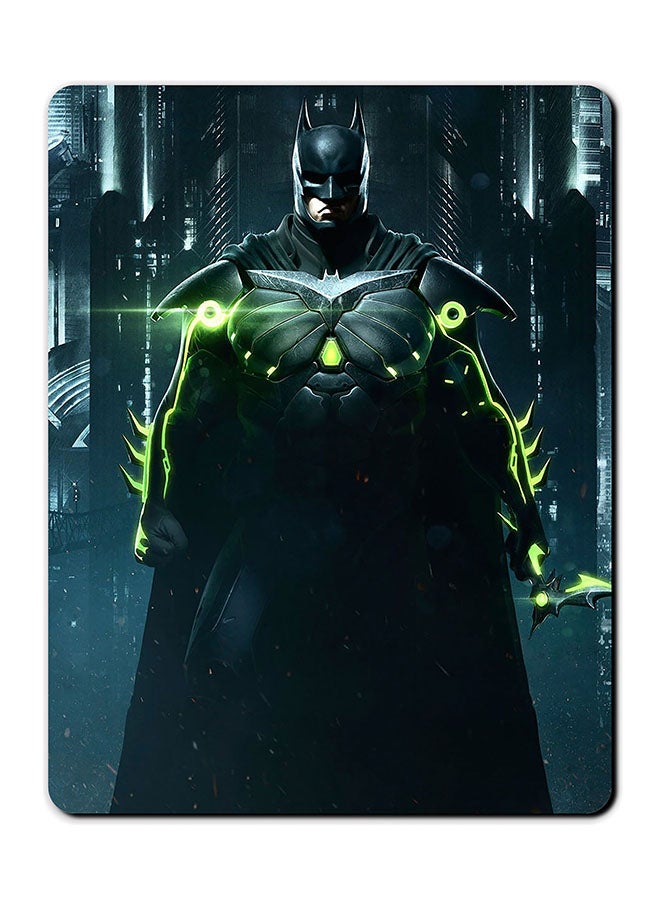 Theodor Batman Smooth Surface Printed Anti-Slip Mousepad Multicolour