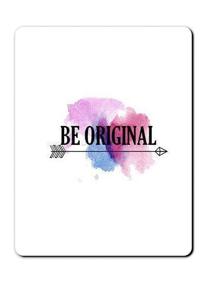 Theodor Be Original Smooth Surface Printed Anti-Slip Mousepad Multicolour