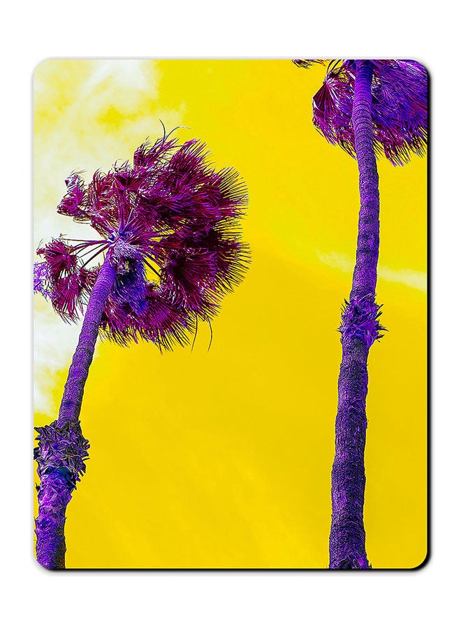 Theodor Big Trees Smooth Surface Printed Anti-Slip Mousepad Multicolour