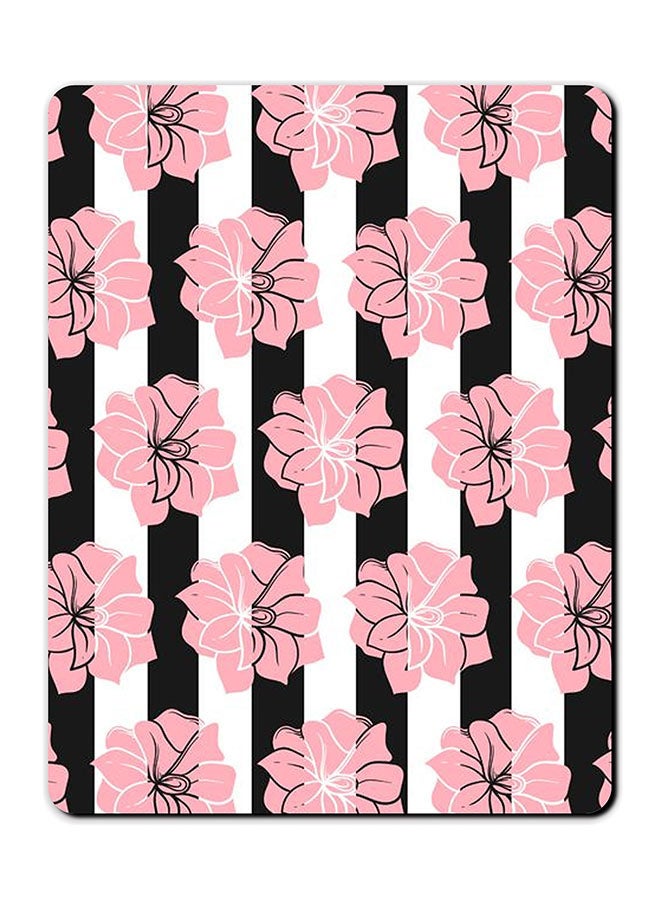 Theodor Flower Smooth Surface Printed Anti-Slip Mousepad Multicolour