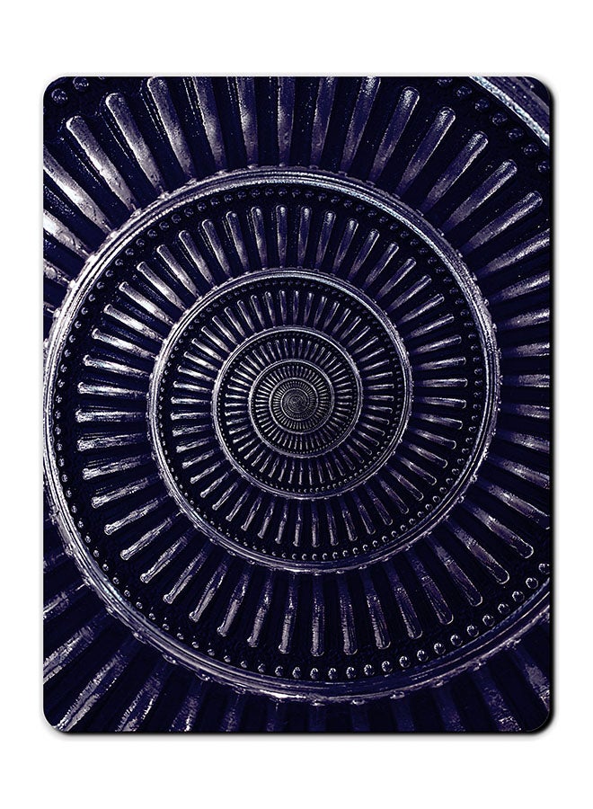 ثيودور لوحة ماوس مقاومة للانزلاق ذات سطح أملس تتميز بتصميم مطبوع على شكل سلالم باللون: الأزرق