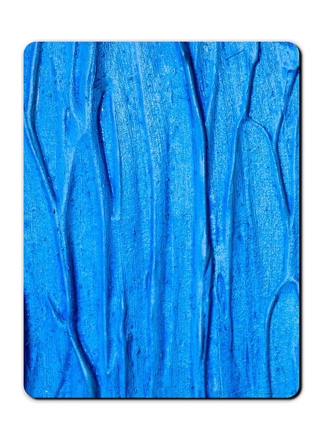 Theodor Wall Smooth Surface Printed Anti-Slip Mousepad Blue