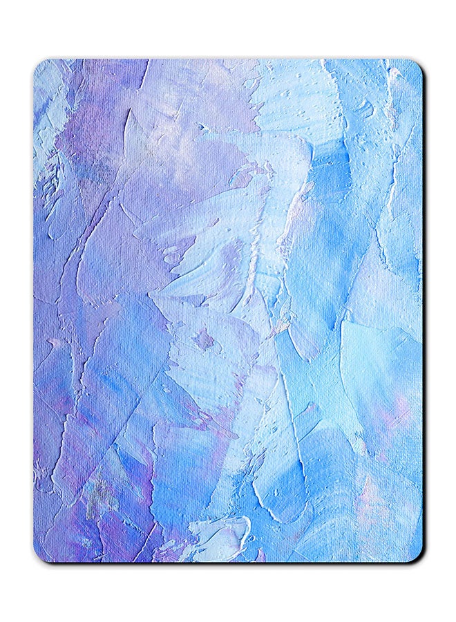 ثيودور لوحة ماوس مضادة للانزلاق بسطح أملس مطبوعة بضربات فرشاة الرسم. منتج متعدد الألوان