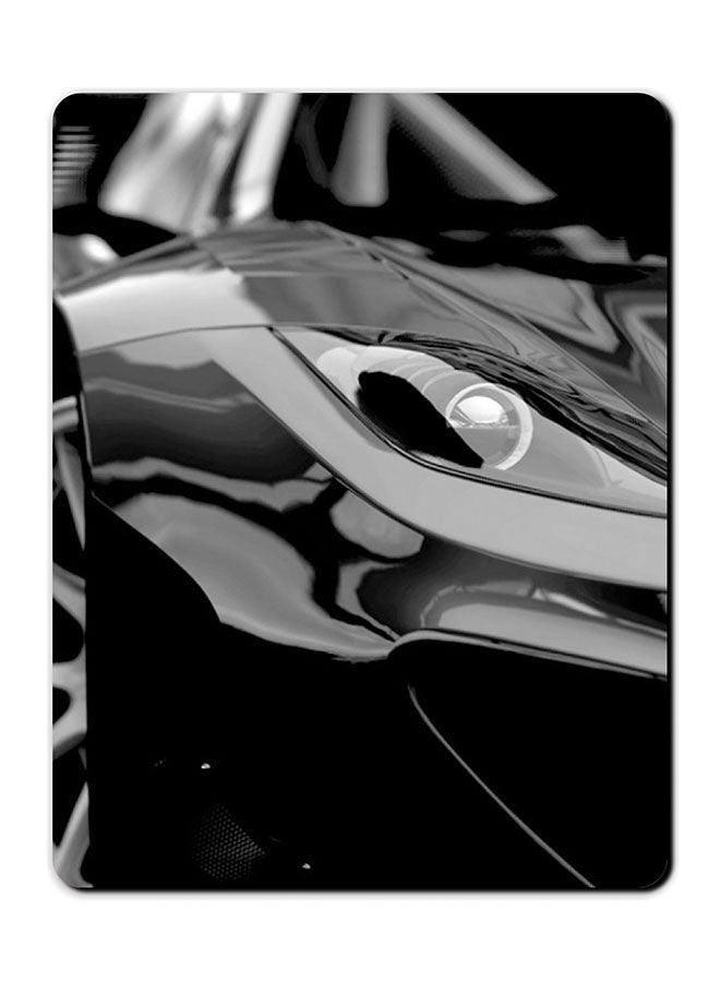 Theodor BMW Car Printed Anti Slip Mousepad Black/Silver