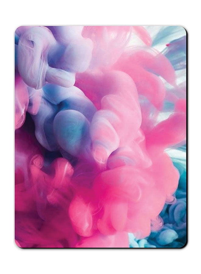 Theodor Colour Full Smoke Printed Anti-Slip Mousepad Multicolour