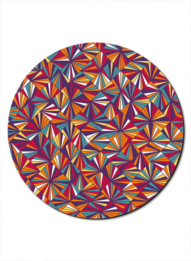 Theodor Small Rhombus Themed Mousepad Multicolour - Image 1