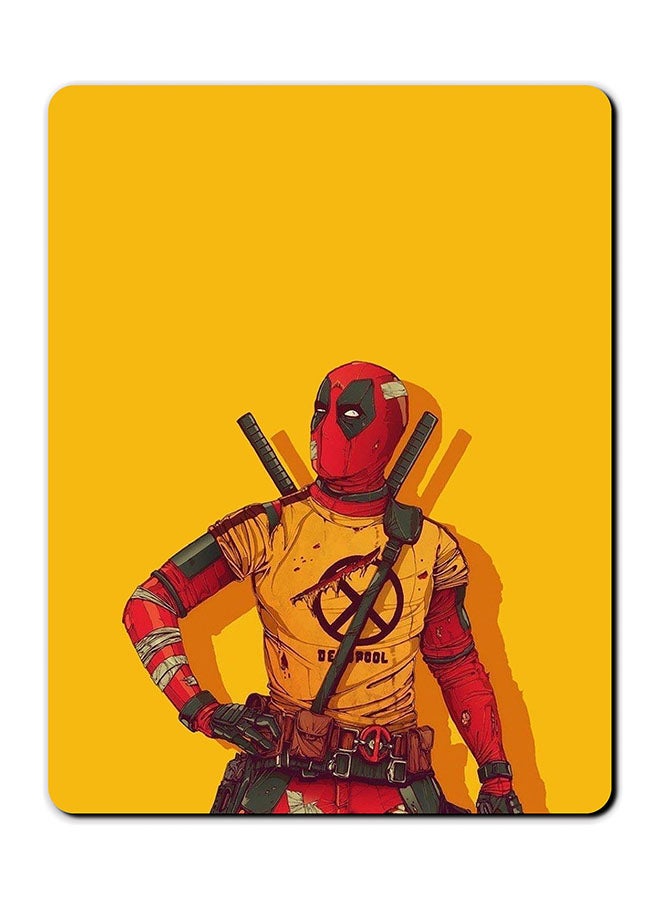 ثيودور لوحة ماوس مضادة للانزلاق بطبعة شخصية ديدبول متعدد الألوان