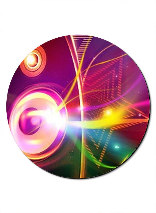 Theodor Speaker Dj Printed Smooth Anti-Slip Mousepad Multicolour - Image 1