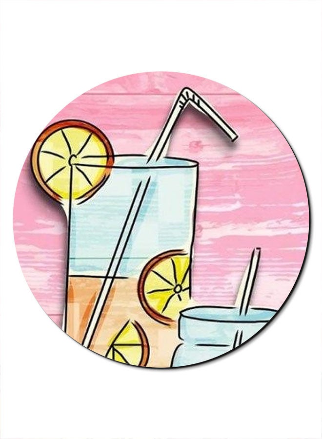 Theodor Strawberry Juice Printed Smooth Anti-Slip Mousepad Multicolour - Image 1