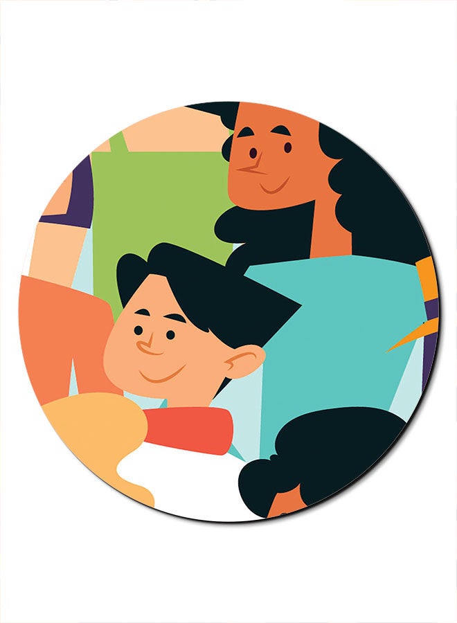 Theodor Smooth Surface Printed Anti-Slip Mousepad Multicolour - Image 1