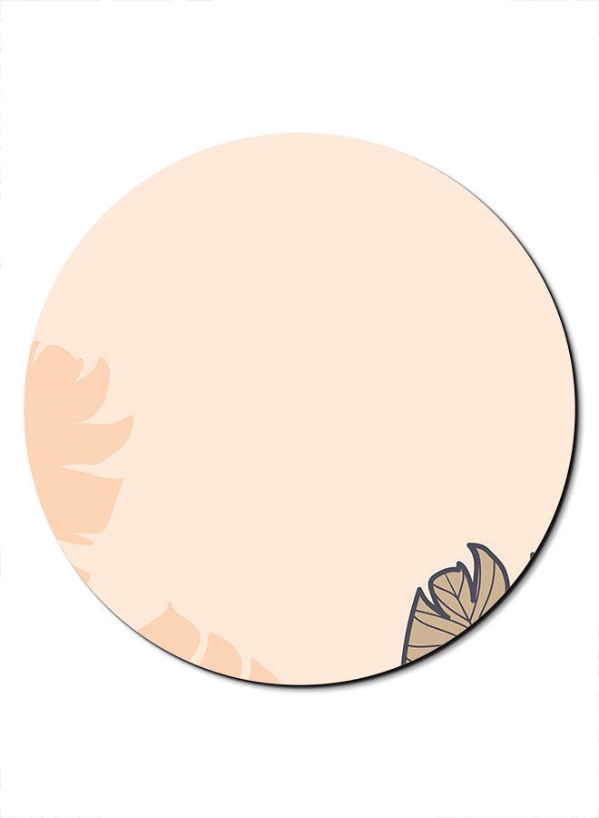 Theodor Smooth Surface Printed Anti-Slip Mousepad Pink - Image 1