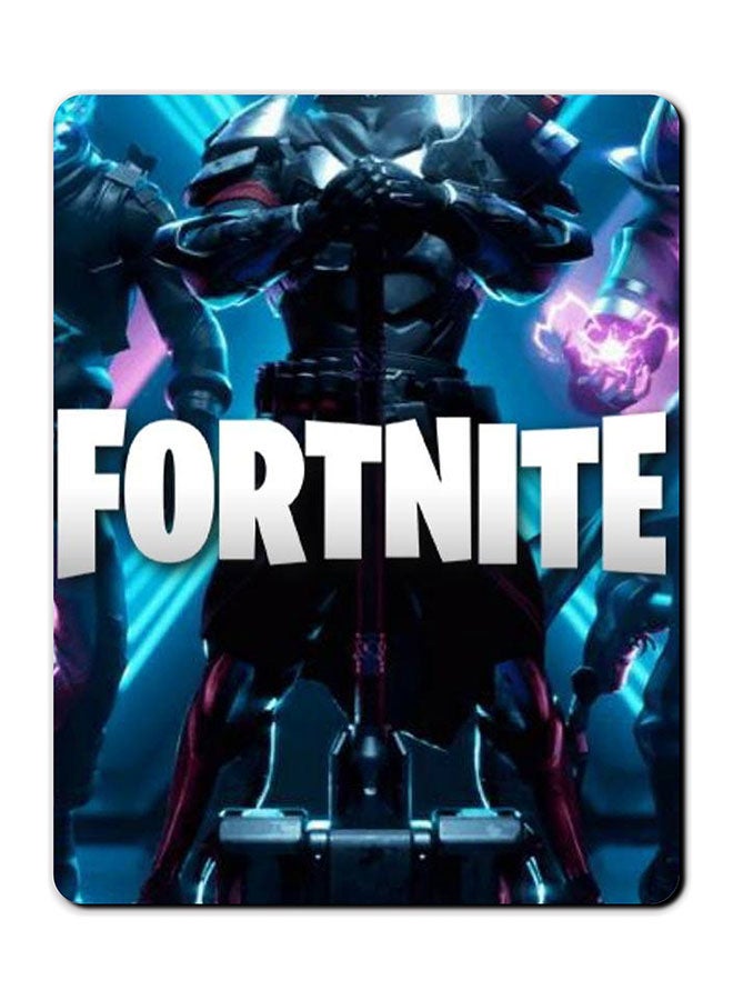 لوحة ماوس مضادة للانزلاق بطبعة مستوحاة من لعبة "Fortnite" متعدد الألوان