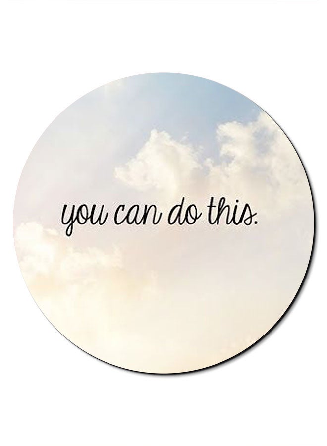 Theodor Smooth Surface Printed Anti-Slip Mousepad Multicolour - Image 1