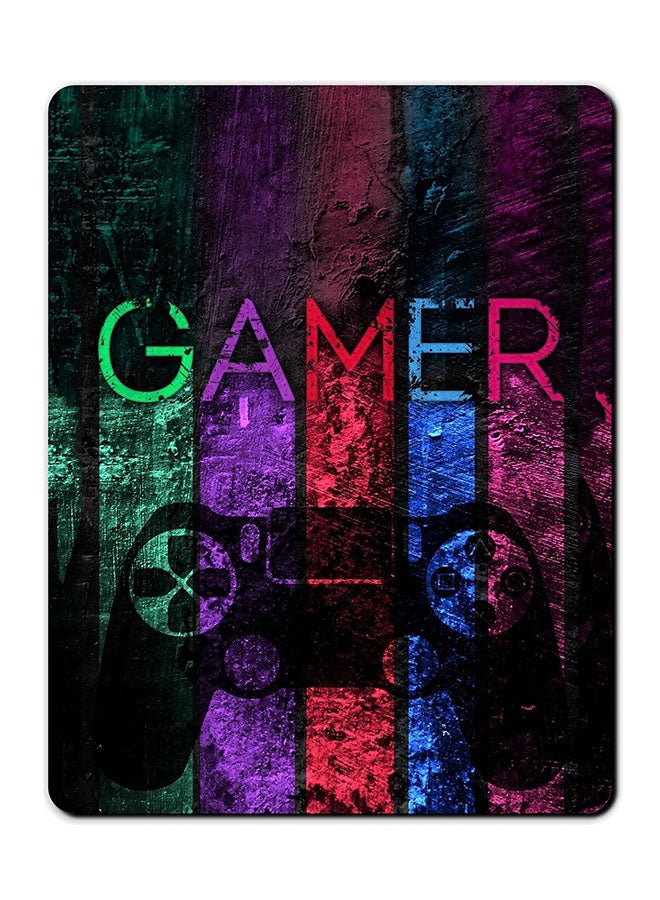Theodor Gamer Printed Anti-Slip Mousepad Multicolour