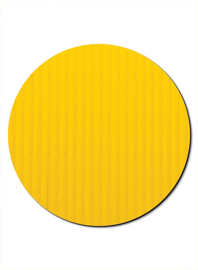 Theodor Smooth Surface Printed Anti-Slip Mousepad Yellow - Image 1