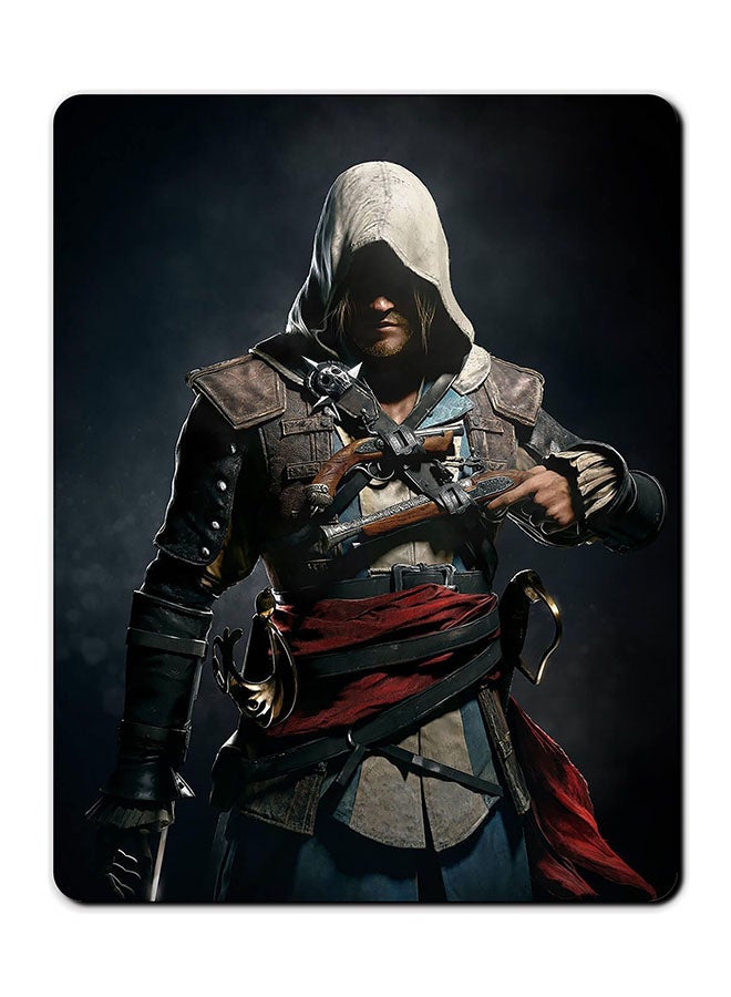 Theodor Gaming Man Printed Anti-Slip Mousepad Multicolour