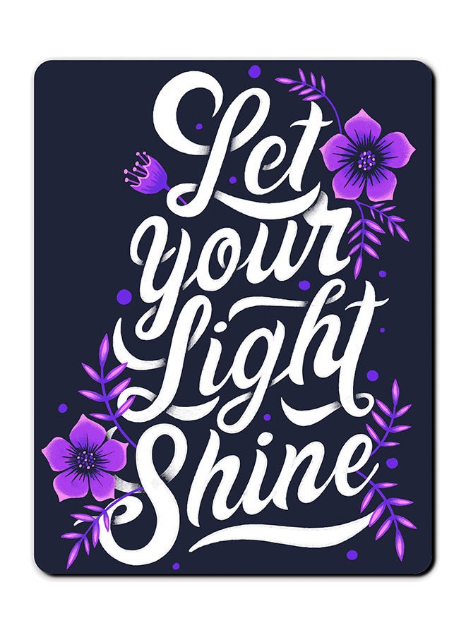 Theodor Let Your Light Printed Anti-Slip Mousepad Multicolour