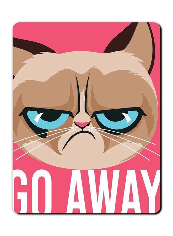 Theodor Go Away Printed Mousepad Multicolour - Image 1