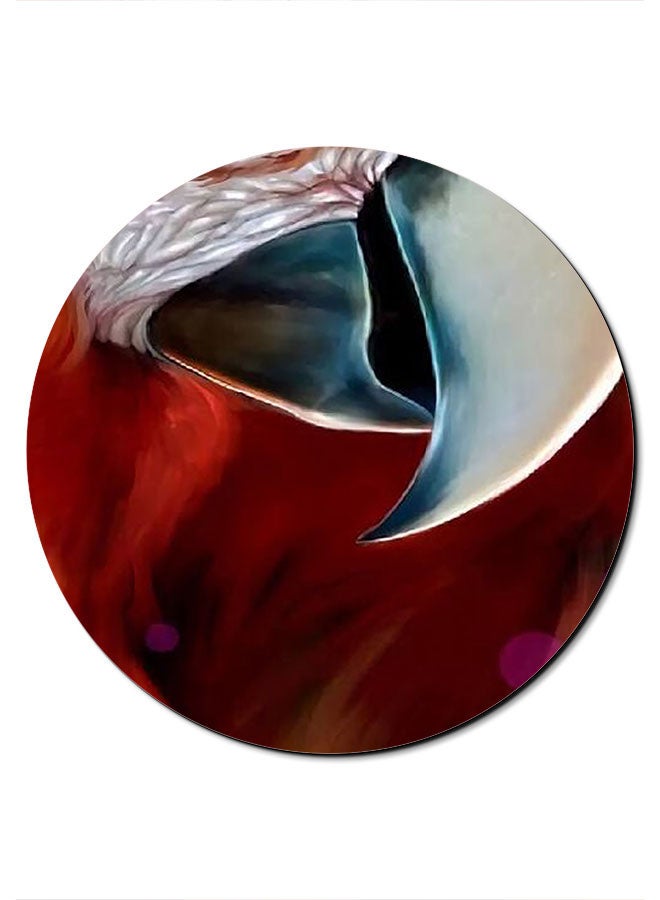 Theodor Parrot Printed Anti-Slip Mousepad Red/White/Blue - Image 1