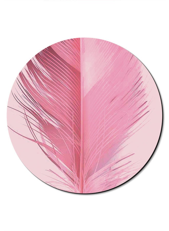 Theodor Leaf  Themed Mousepad Pink - Image 1