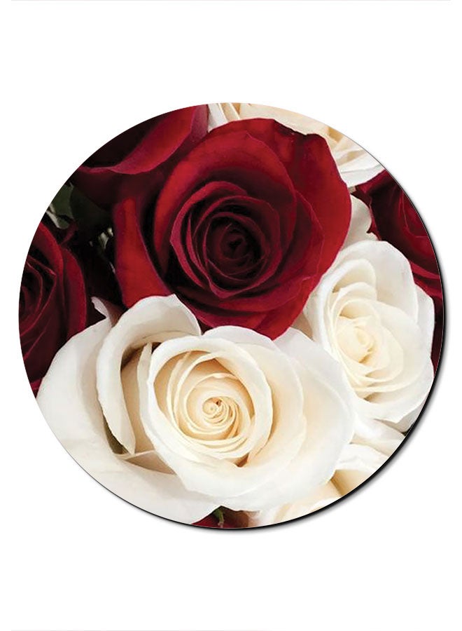 Theodor Flowers Background Themed Mousepad Multicolour - Image 1