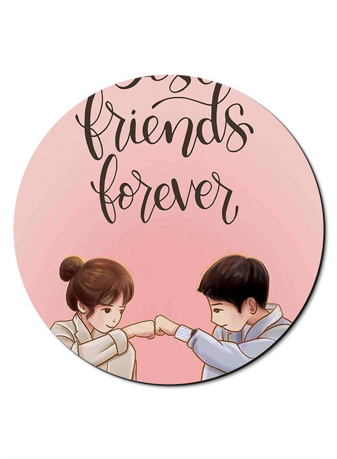 ثيودور لوحة ماوس بطبعة مستوحاة من مسلسل Friends وردي/أسود/رمادي - Image 1