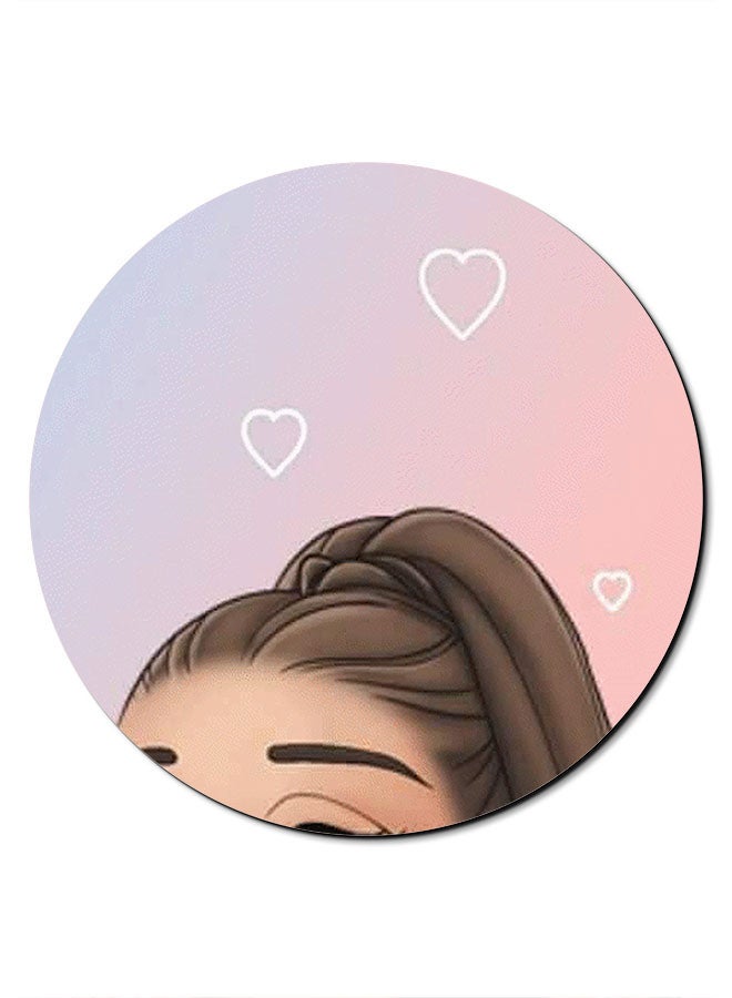 Theodor Putting Makeup Themed Mousepad Multicolour - Image 1