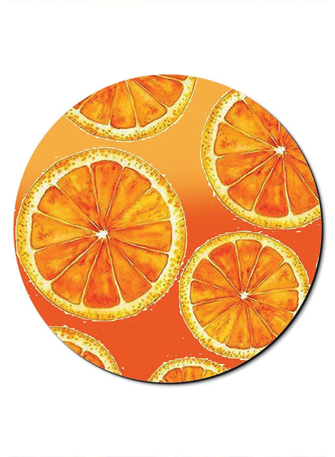 Theodor Lemons Printed Smooth Anti-Slip Mousepad Orange - Image 1
