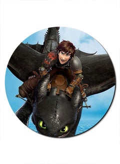 Theodor Toothless Hiccup Printed Anti-Slip Mousepad Multicolour  - Image 1