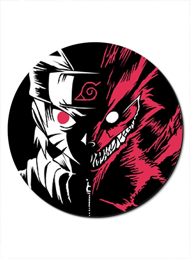 ثيودور لوحة ماوس مضادة للانزلاق بتصميم سطح أملس بوجهين أحمر وأسود. منتج متعدد الألوان