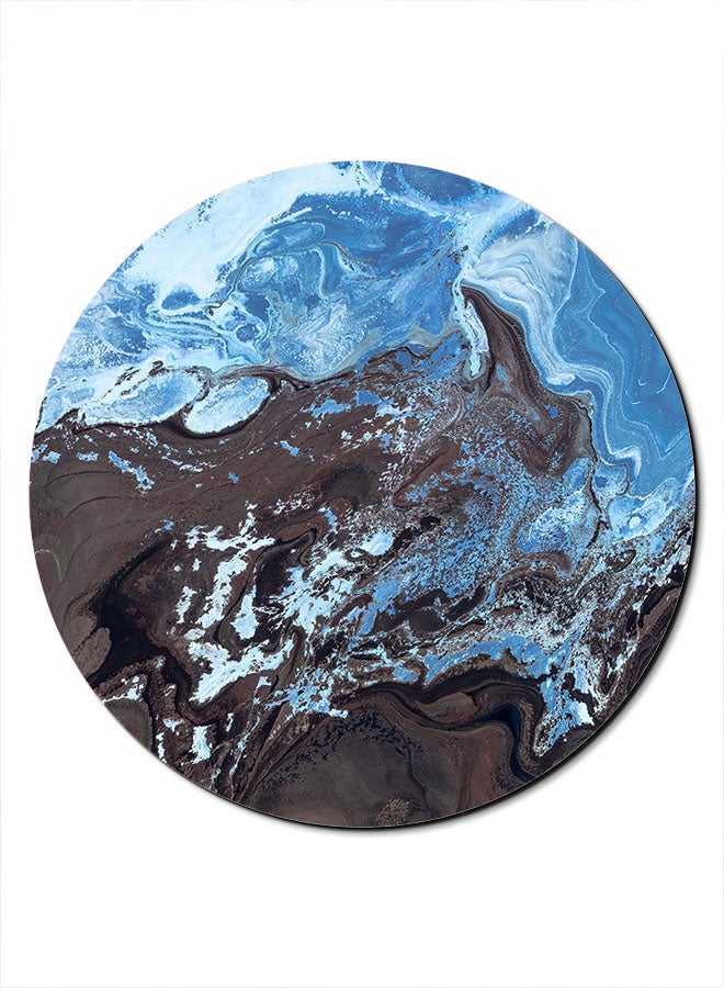 Theodor Water Sand Texture Smooth Surface Printed Anti-Slip Mousepad Multicolour