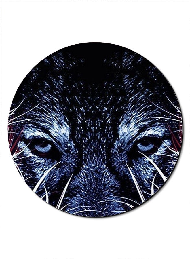 Theodor Smooth Surface Printed Anti-Slip Mousepad Blue/Black - Image 1